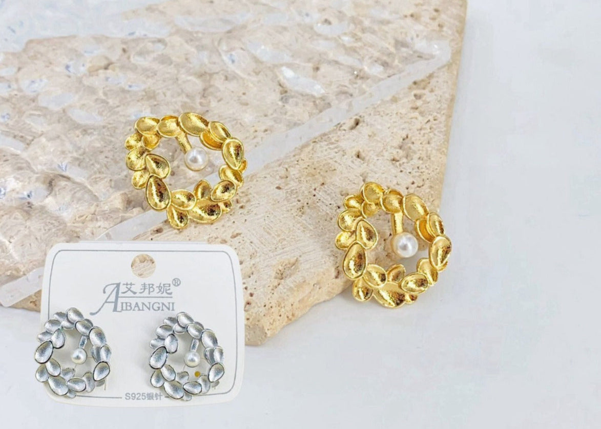 Silvermec Design Circular Earrings