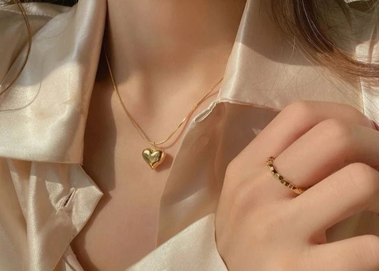 Love Heart Pendant Necklaces