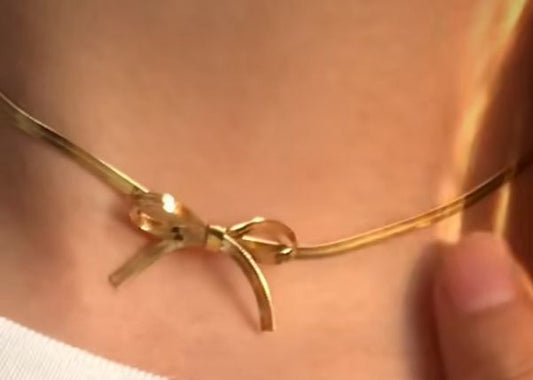 Bowknot Snake Chain